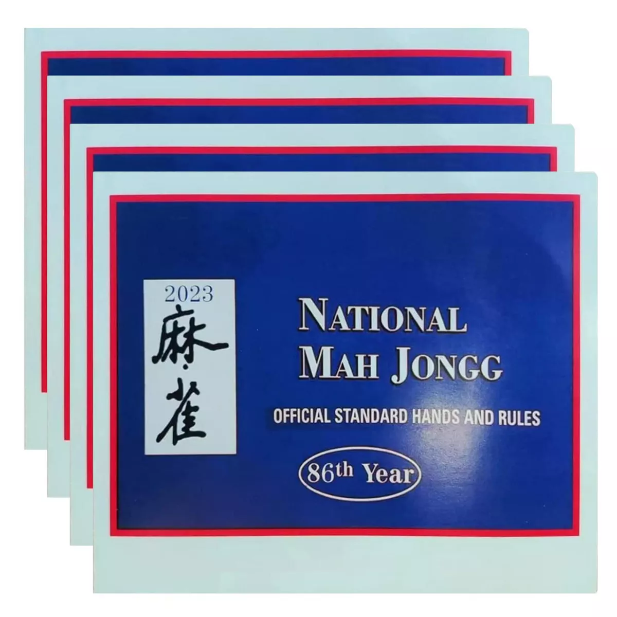 Large Print Mahjong Cards with National Mah Jong Rules - Perfect for  Mahjongg Leagues!