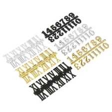 6 Pcs Clock Numbers Kit Wall Accessories Numeral Plates Numerals Suite