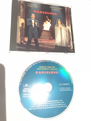 Cd audio original Freddy Mercury M. Caballé Barcelona