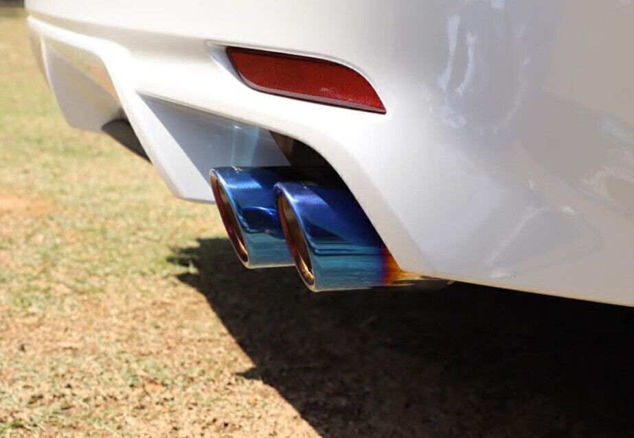 For Toyota Camry SE XSE 20182024 Blue Steel Rear Tail Exhaust Muffler