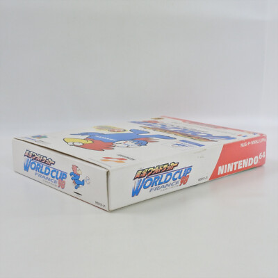 Jikkyo World Soccer WORLD CUP FRANCE 98 Nintendo 64 2196 n6 | eBay