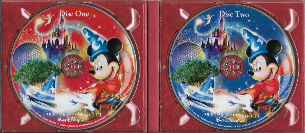 Disney - ２枚組　Four Parks One World ディズニー　CD WALT DISNEY WORLD..
