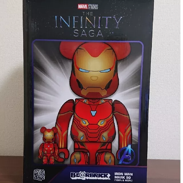 BE@RBRICK IRONMAN MARK 50 100％&400％ 44