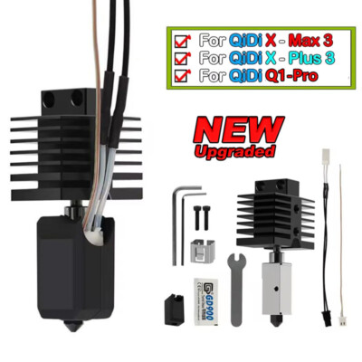 Hotend Kit For Qidi X Max3/Plus 3/Q1-Pro Nozzle Hotend Assembled 3D Print Part