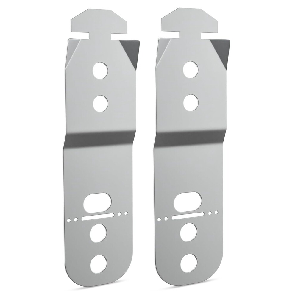 4pcs Dishwasher Mounting Bracket Kit With Screws - Stainless Steel Clip For Thermador, Gagenau & Most Brands