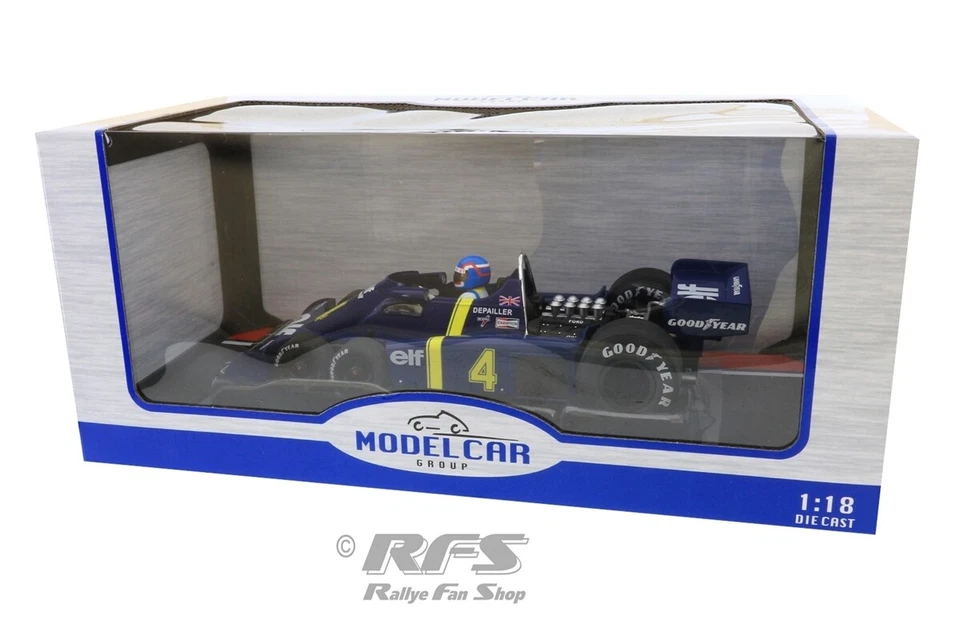 Tyrrell P34 Ford Patrick Depailler Formel 1 Sweden GP 1976 1:18 MCG 18615 - Bild 3 von 3