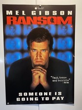 Ransom. Mel Gibson. Original UK Video Poster.