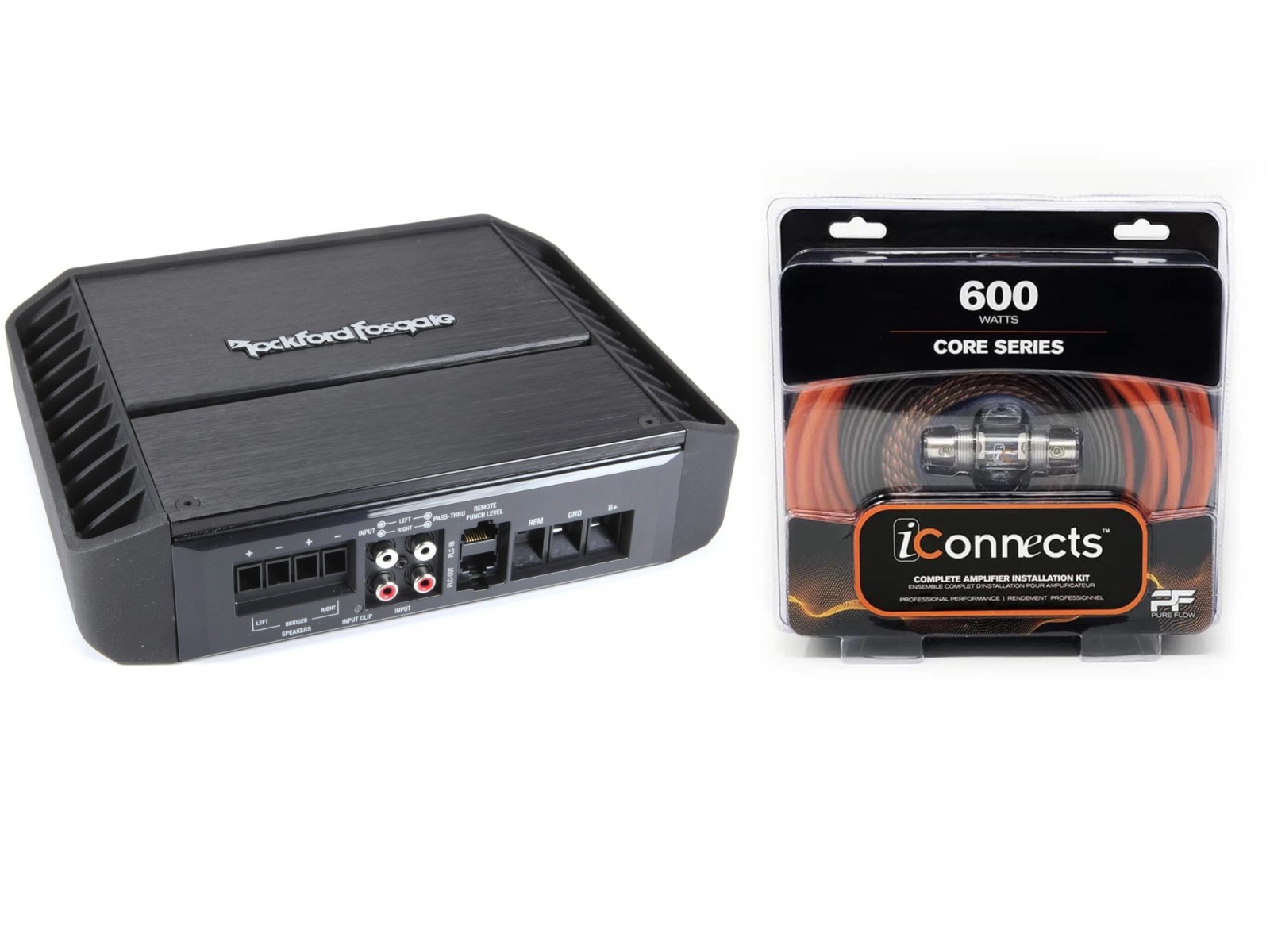 Rockford Fosgate P300X2 2-Channel Car Audio Amplifier Class 