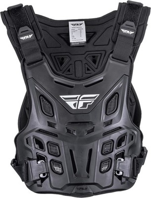 Fly Racing 36-16041 Revel Race Roost Guard Black