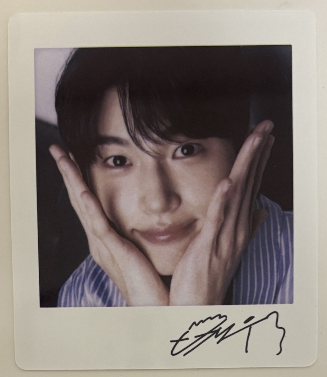 Byeon Wooseok x Paldo Official Polaroid PHOTOCARD Photo card
