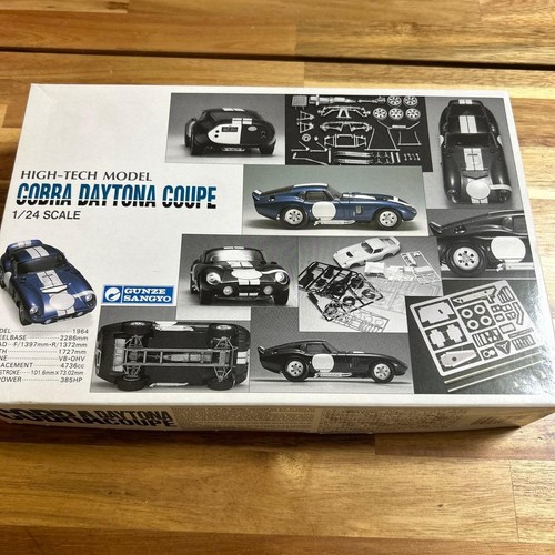 Tech Model Kit Gunze Sangyo 1/24 Cobra Daytona Coupe High-Tech Model Kit G-512 Japan ...