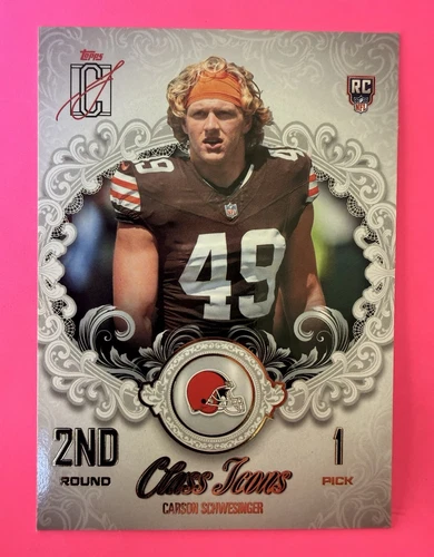 2025 Topps Signature Carson Schwesinger Base (RAW)