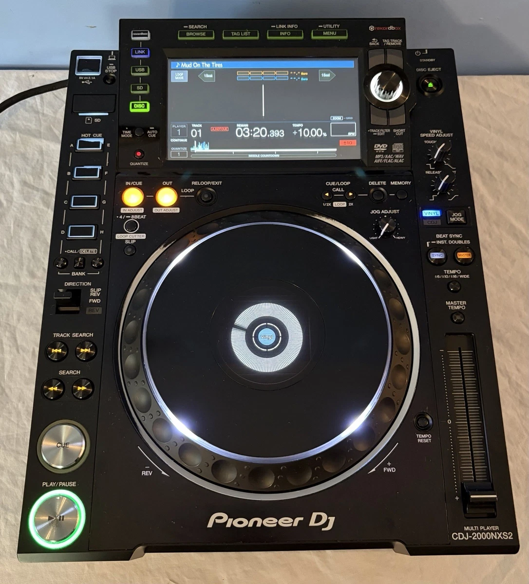 【美品・完動品】Pioneer CDJ-2000nexus パイオニア Pioneer CDJ-2000NXS パイオニア DJ用マルチプレーヤー - 楽器の買取屋