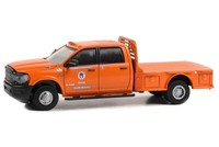 Ram 3500 Dually Flatbed 2023 Stadt Austin 1:64 Greenlight 46130F