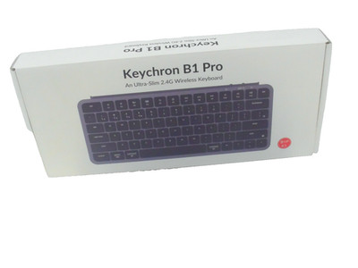 Keychron B1 Pro Ultra Slim 2.4G Wireless Keyboard - for Windows & Mac