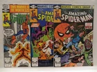 LOT OF 3 1980 AMAZING SPIDER-MAN COMICS..VOL.1..NO.206-208..MARVEL..FUSION!!!