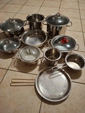 batteria di pentole acciaio inox 18/10 BARAZZONI