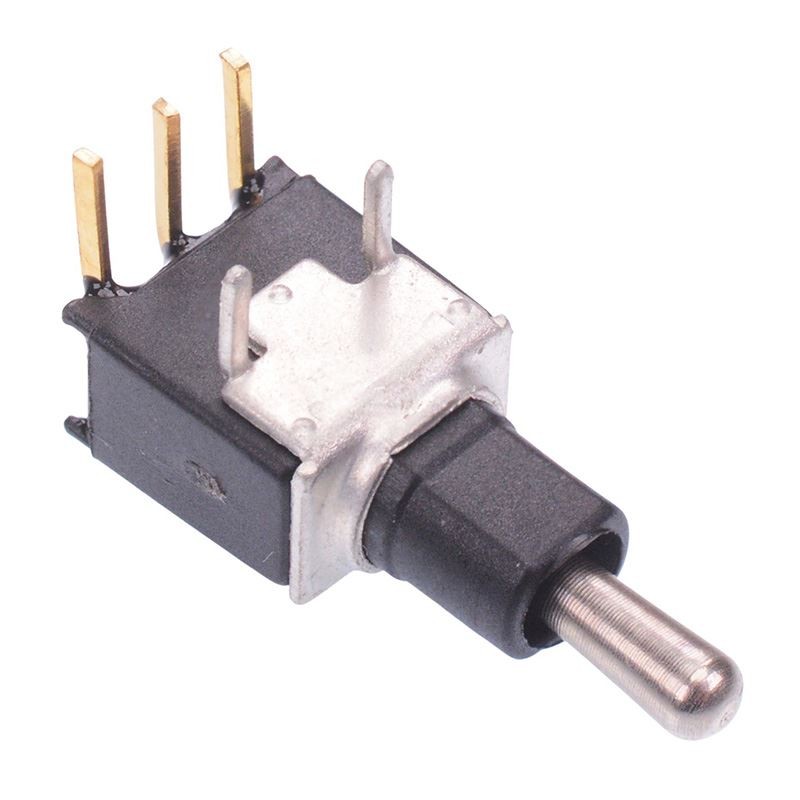 TL39W005000 APEM On-Off-On Sub-Miniature Horizontal PCB Toggle Switch SPDT