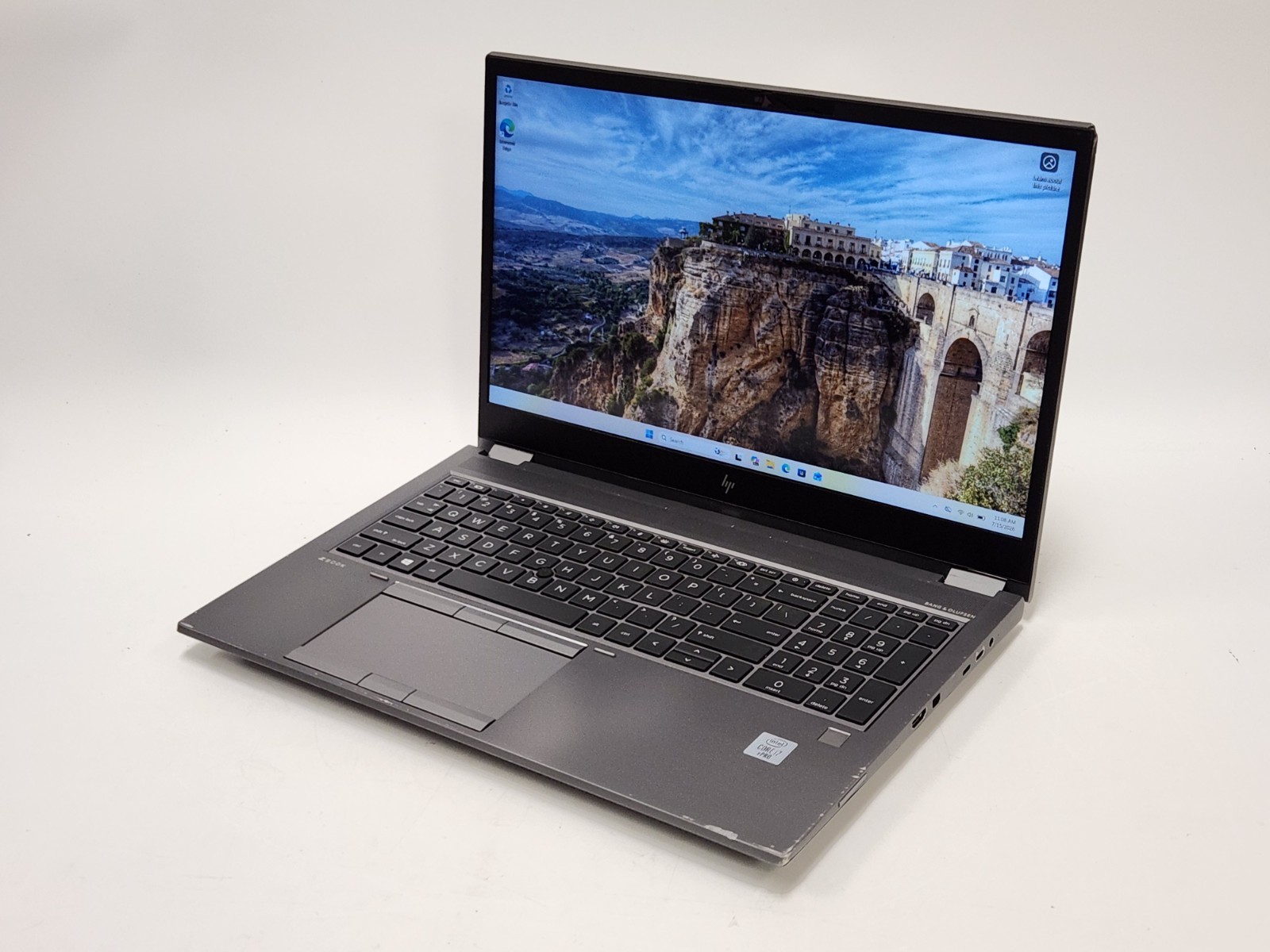 HP ZBook Fury 15 G7 15.6" i7-10850H 2.7GHz 8GB 512GB W11P Quadro T2000 73% BATT