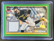 2026 Topps Paul Skenes 1991 Jersey Green #/99 Pirates