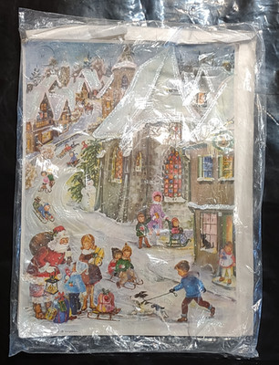 Advent Calendar Vintage Sealed Western Germany By Stuttgart Rohr