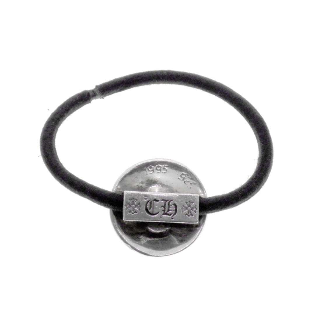 Chrome Hearts HAIRBAND Cross Ball Button Hair Tie Silver Concho Bracelet w25917 thumbnail 3