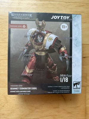 JOYTOY  Warhammer 40K 1/18 Action figure Thousand Sons Sekhmet Terminator Cabal