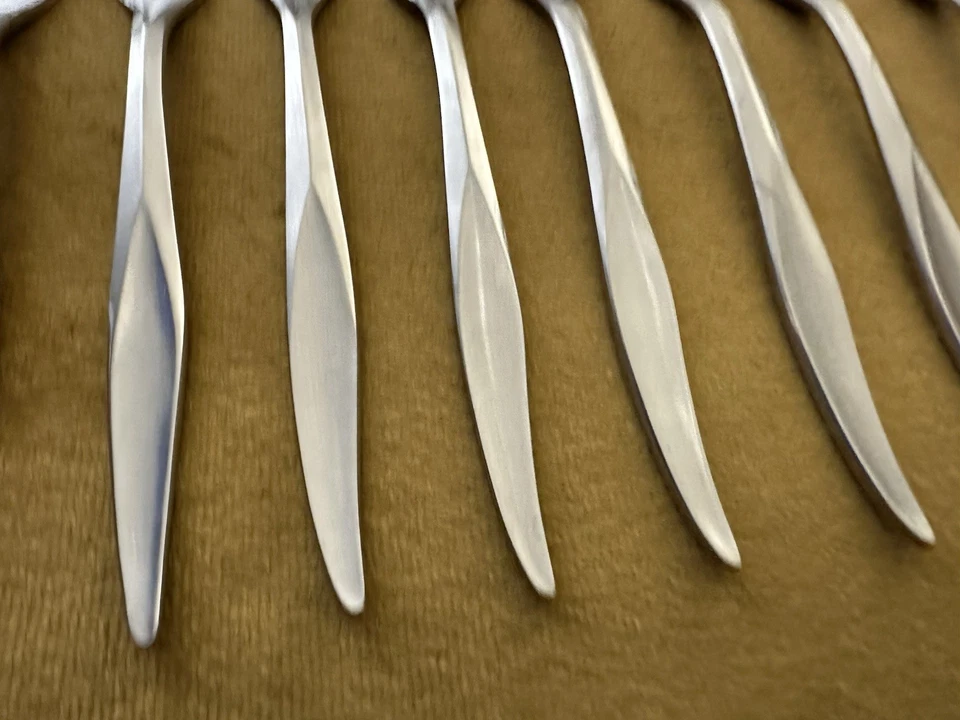 Garfos de jantar facas para bife +++ - Talheres de aço inoxidável Nasco Flamingo-Montego Japão - Imagem 3 de 4