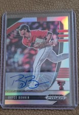 2020 Panini Prizm Draft Picks - Bryce Bonnin #PDP84 Silver Prizm (RC)