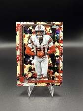 2025 Topps Chrome Denzel Ward Team Camo Variation SP #74 Browns