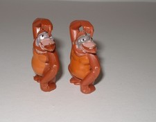Dschungelbuch 1985 "2x King Louis" bemalte und unbemalte Z&auml;hne