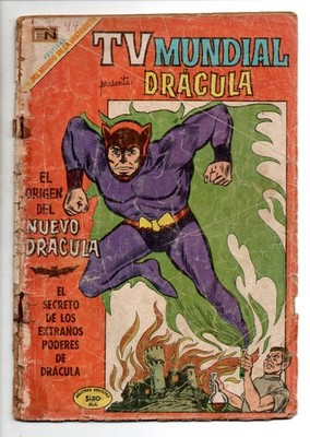 Dracula #2 Dell Mexican Edition Novaro 1969 Rare Hard to Find