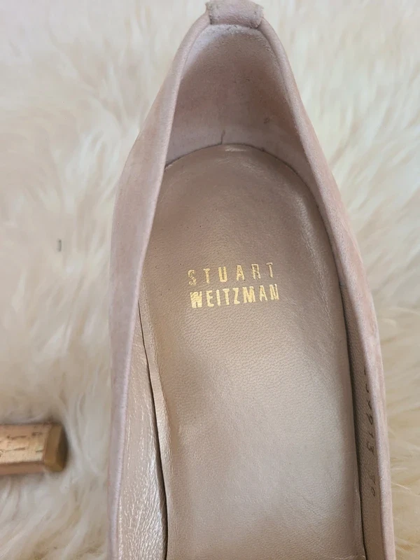 Stuart weitzman escarpin beige - Photo 2/4