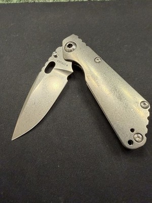 Strider SNG Industrial Full Titanium Knife custom 