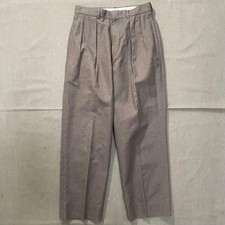 90S Ralph Lauren Cotton 2 Tuck Slacks Vintage Usa Old Vintage Men Limited Editon