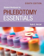 Student Workbook for Phlebotomy Essentials - Paperback By McCall, Ruth E - GOOD
