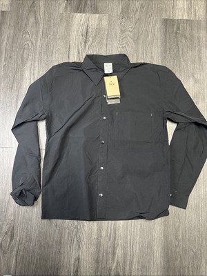 Nike Sportswear Tech Pack Long Sleeve Button Down Shirt Men's XXS NWT DX0205-010