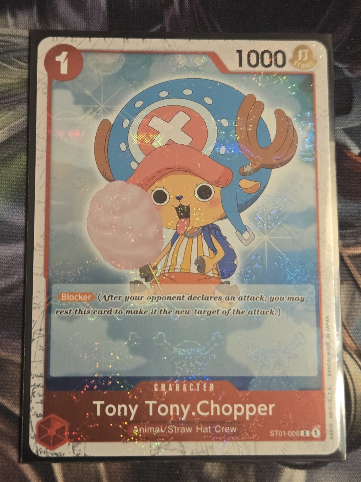 Tony Tony.Chopper () (Jolly Roger Foil) Foil C Premium Booster -The Best- ST01-0