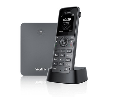 Yealink W73P IP DECT Telefon  mit W73H Mobilteil und W70B SIP Basis