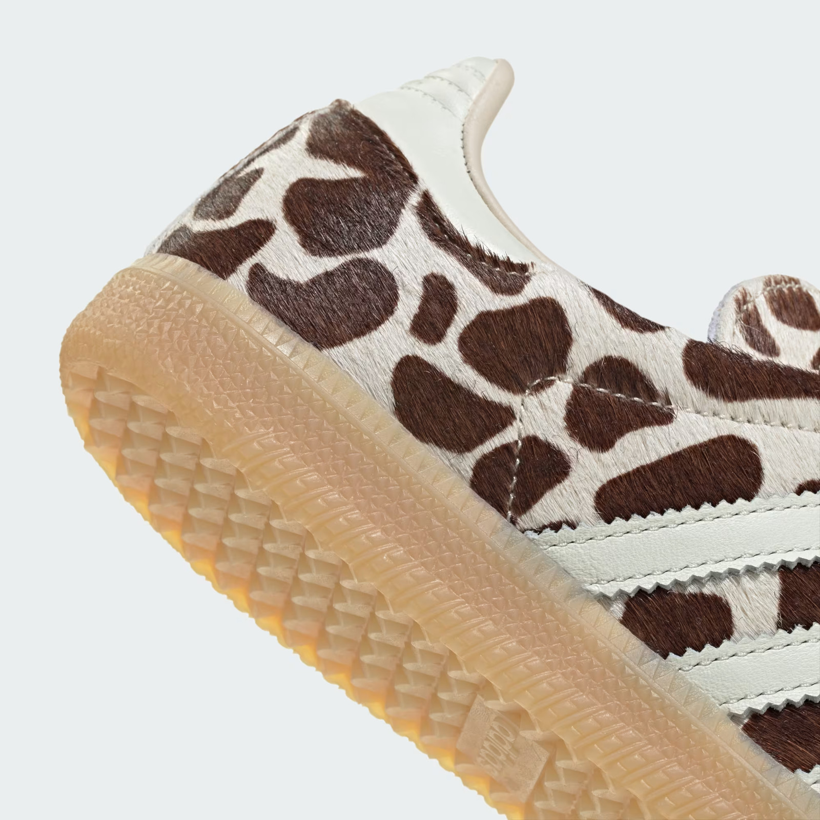 adidas Originals Samba OG in Brown and White Animal Print All Sizes image 6
