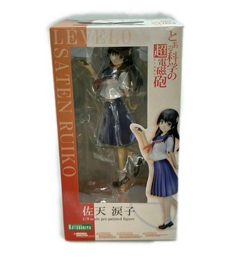 Kotobukiya A Certain Scientific Railgun 1/8 Ruiko Saten Figur guter Zustand