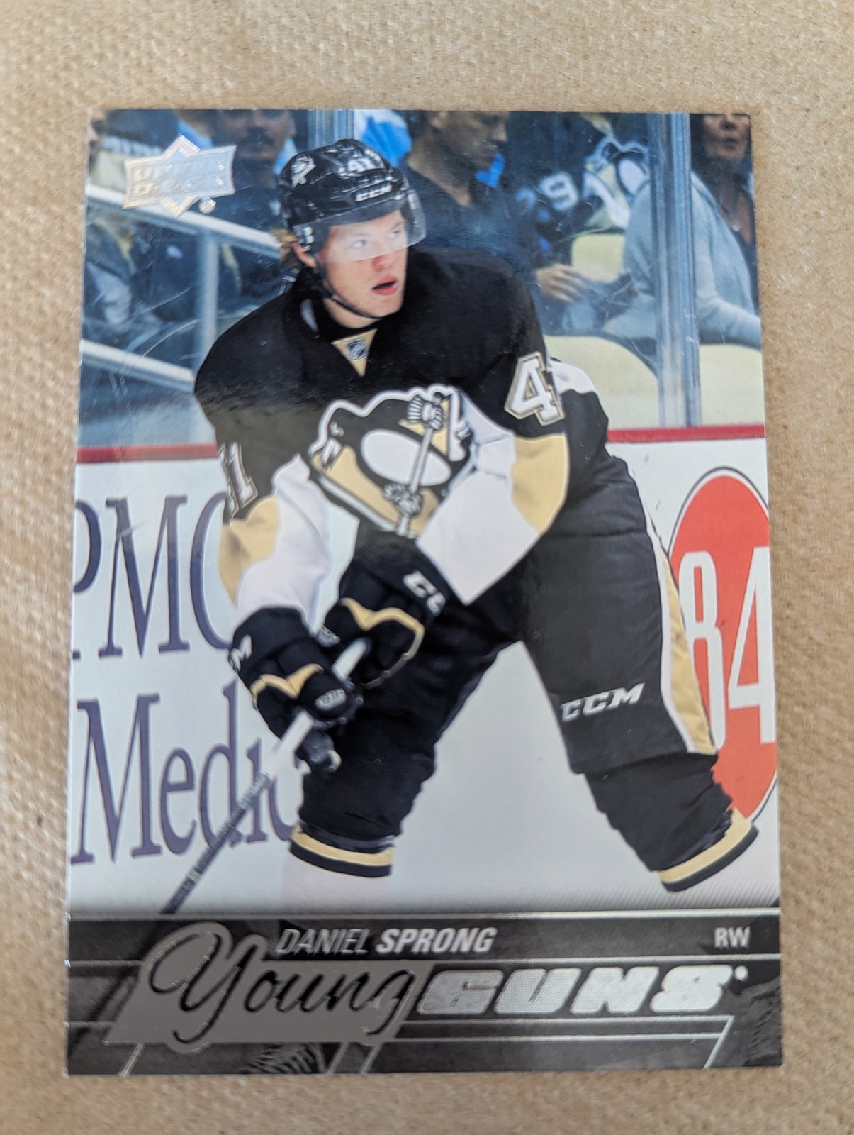2015-16 Upper Deck - Young Guns Daniel Sprong #226 (RC)