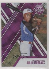 2017 Panini Elite Extra Edition Aspirations Purple /200 Julio Heureaux #163 y0i