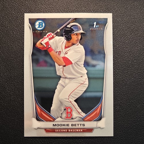 Mookie Betts #BCP109 2014 Bowman Chrome Prospects card
