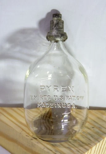 Vintage Pyrex Glass Toilet Bowl float, Excellent condition!