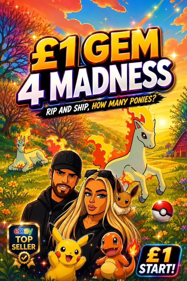 GEM 4 MADNESS + SLAB BOUNTY!🔥CHASING THE PONYTA, RIP AND SHIP🔥