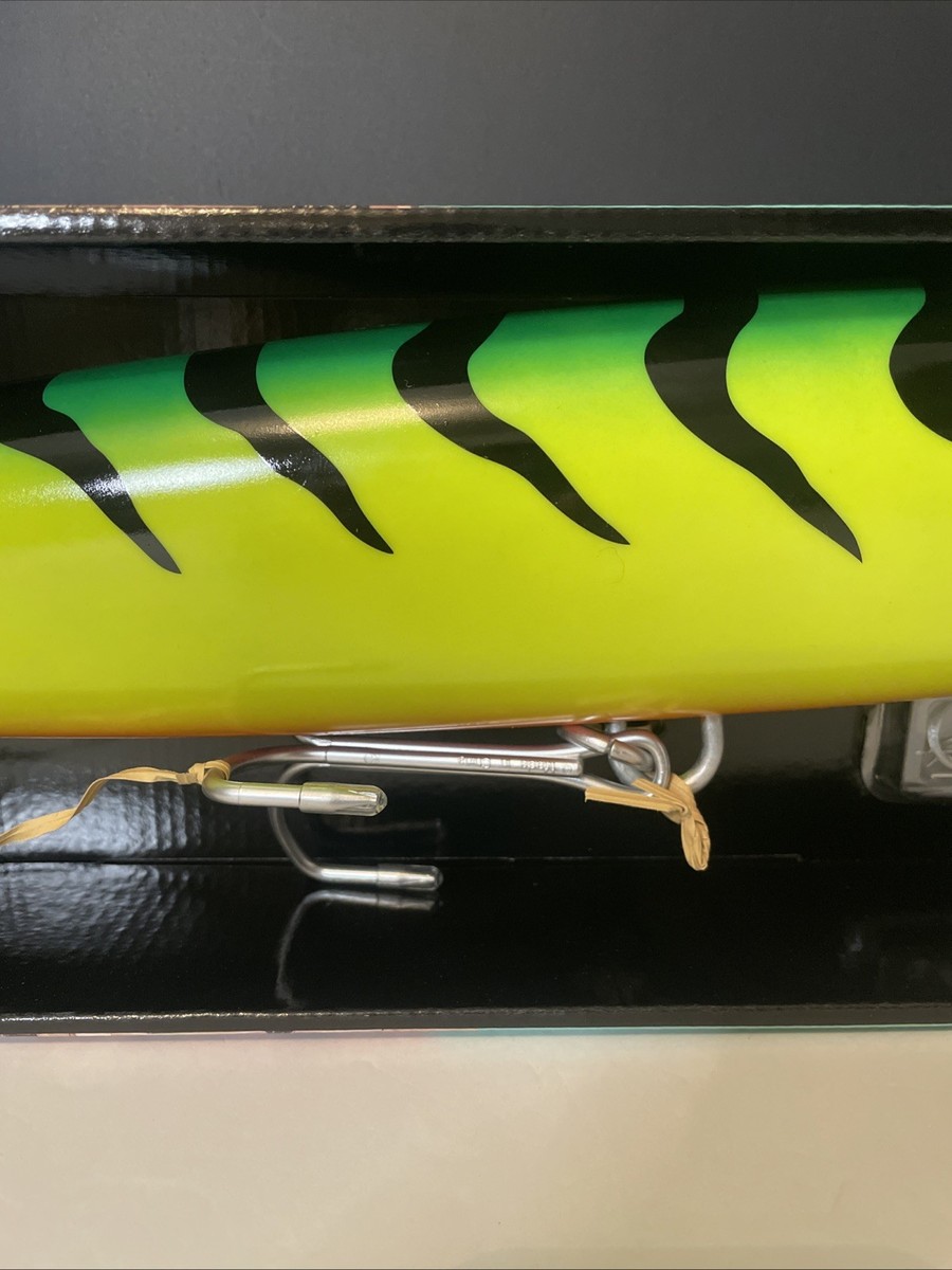 Leurre Rapala Original Floater Géant 24,5 Cm - Finition Tigre De Feu - Neuf