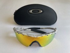 Oakley M Frame Snow Camo - Fire Iridium Vented Strike - VERY NICE