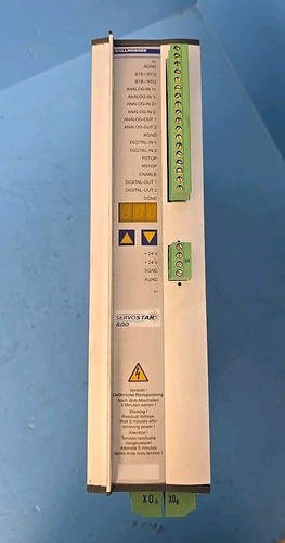 KOLLMORGEN Servostar 603 S60300-550 230-480V 3A 2kVA Servo Drive Image 1 of 2