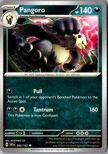 Pangoro 093/142 Corona Stellare Non Comune Carta Pokemon Giocata Leggermente TCG Singola